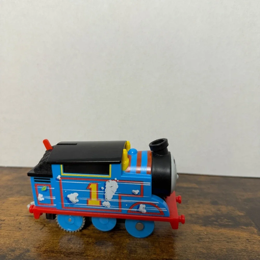 Mattel Thomas & Friends Toy Train Blue Thomas All Engines Motorized Track Master